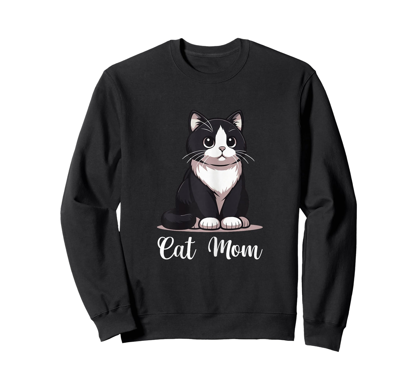Tuxedo Cat Mom Tuxedo Cat Lover Tuxedo Cat Owner T-Shirt