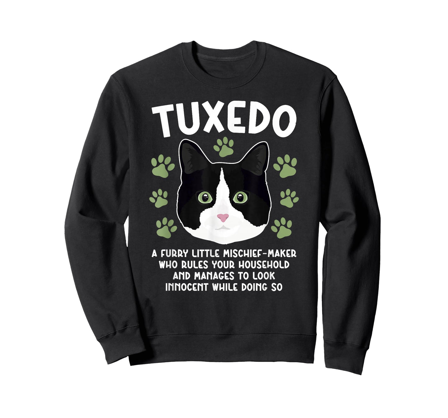 Tuxedo Cat Definition Tuxedo Cat Owner Tuxedo Cat Lover T-Shirt