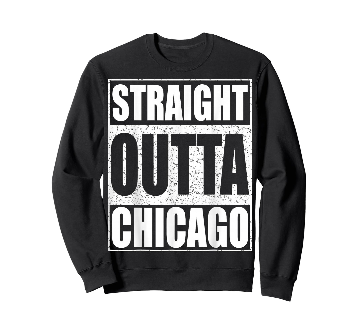 Straight Outta Chicago Shirt Men Women Kids Illinois State T-Shirt