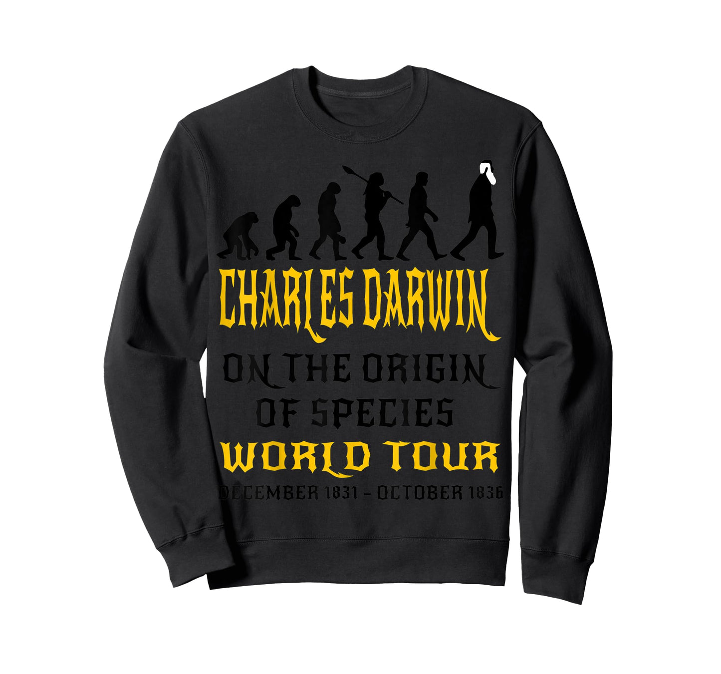 Charles Darwin Origin Species World Tour Evolve Biology Geek T-Shirt