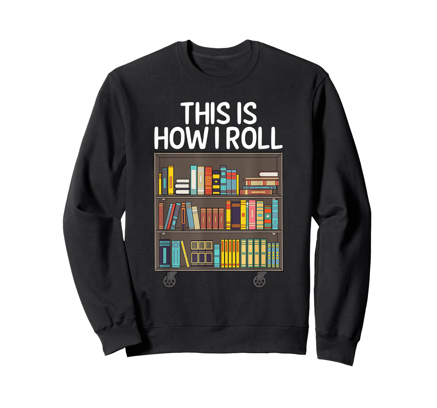 Cute Library Art For Men Women Book Reader School Librarian T-Shirt