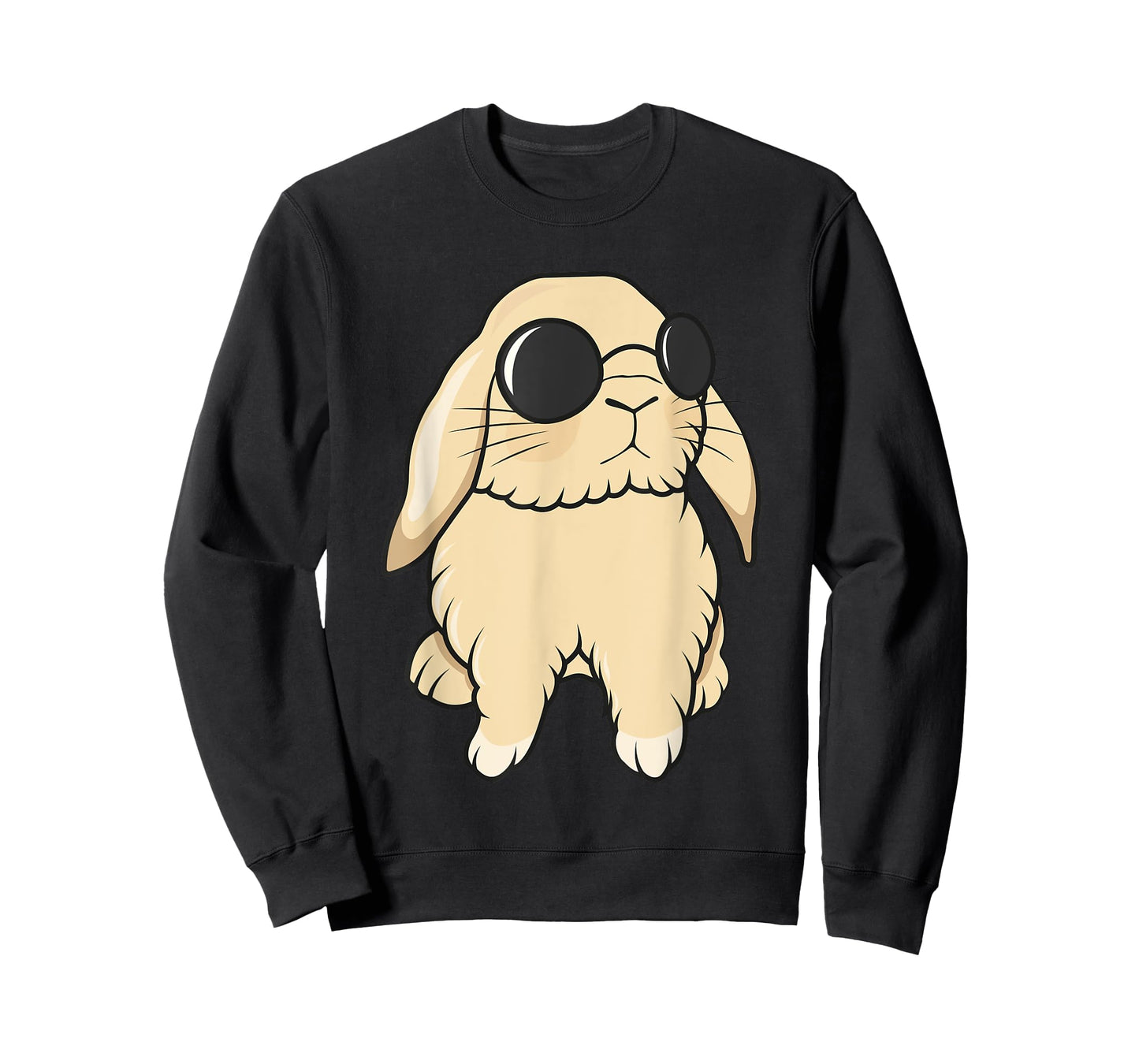 Cute Mini Holland Lop Bunny Rabbit Lover Sunglasses Easter T-Shirt
