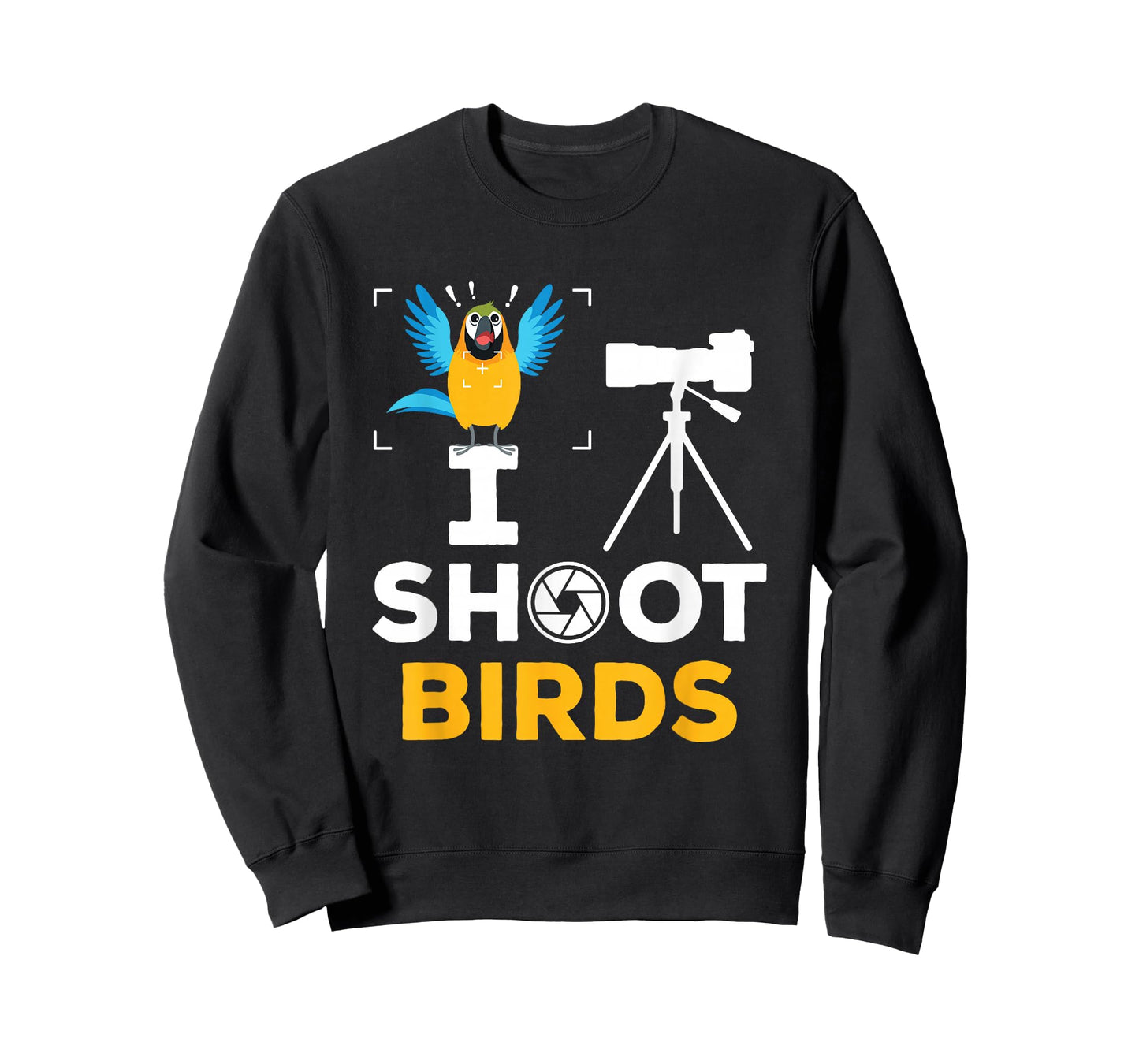 I Shoot Birds - Funny Photographer Bird Photography T-Shirt