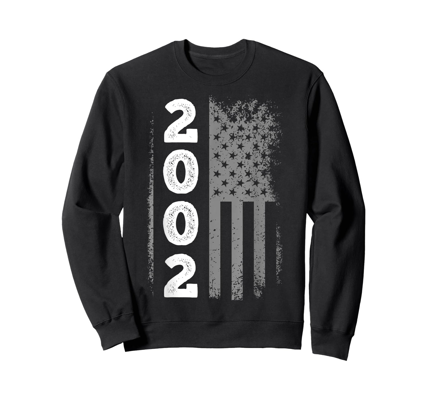 2002 American Flag Patriotic Birthday Born in 2002 T-Shirt
