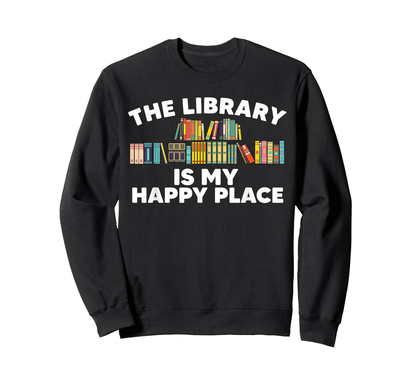 Cool Library Art for Men Women Bookworm Librarian Book Lover T-Shirt