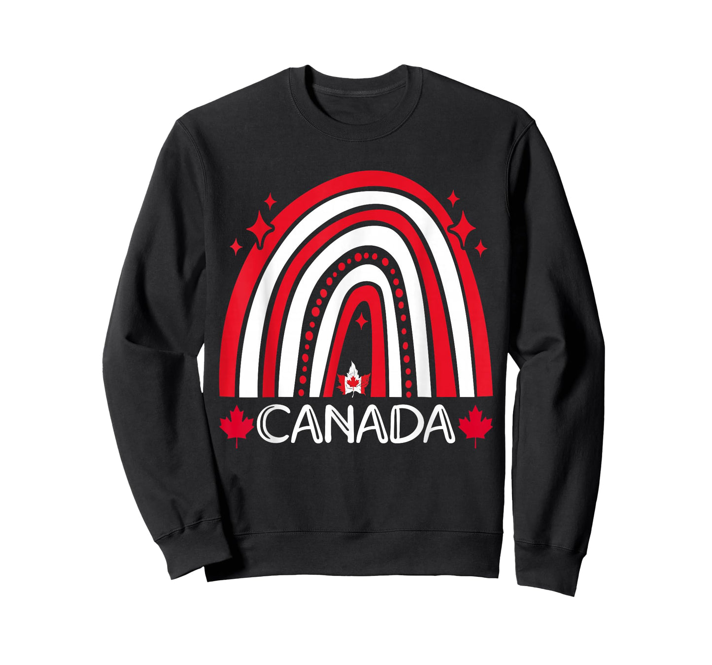 Funny Canada Maple Leaf Canadian Roots American Rainbow Kids T-Shirt
