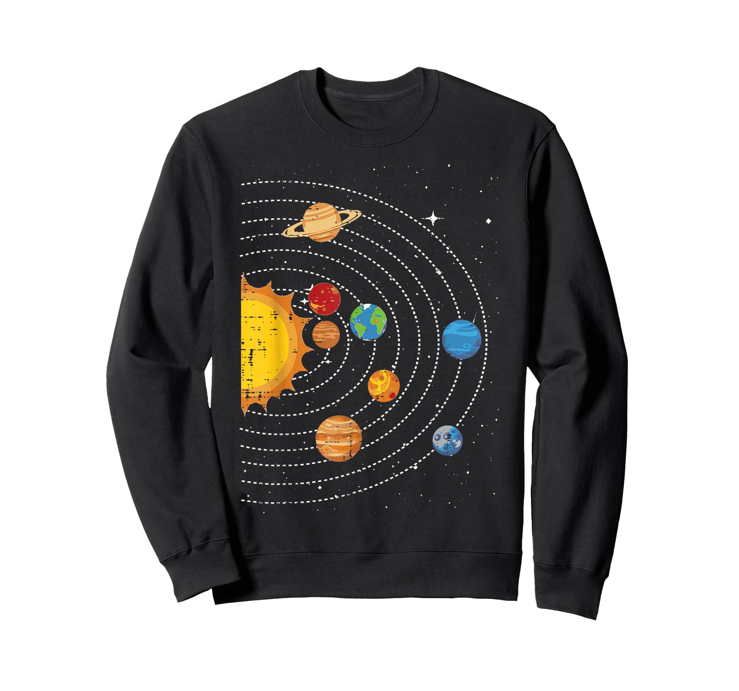 Sun Planets Solar System Space Universe Galaxy Men Women Kid T-Shirt