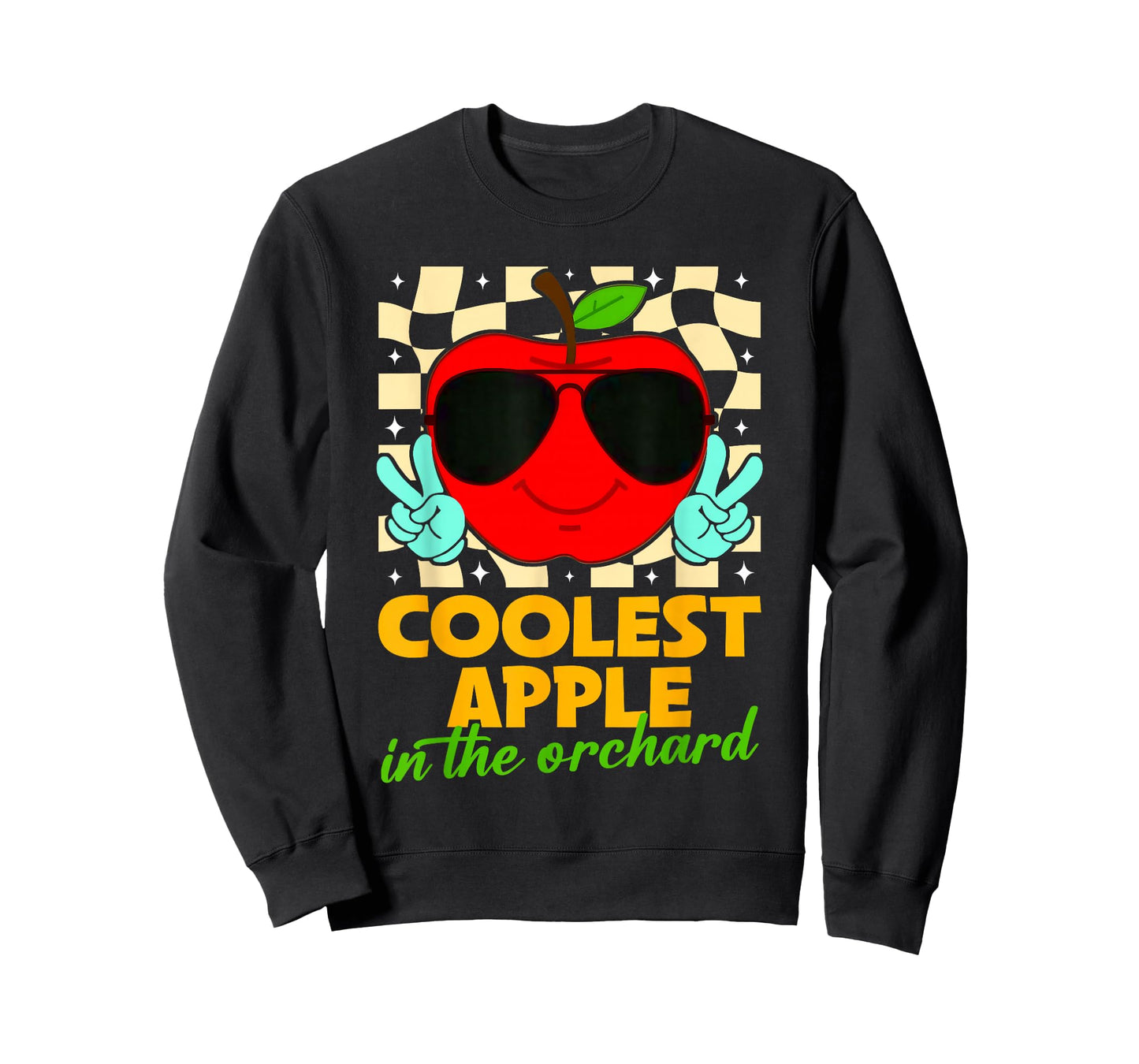 Apple Picking Day Harvest Coolest Apple in The Orchard Retro T-Shirt
