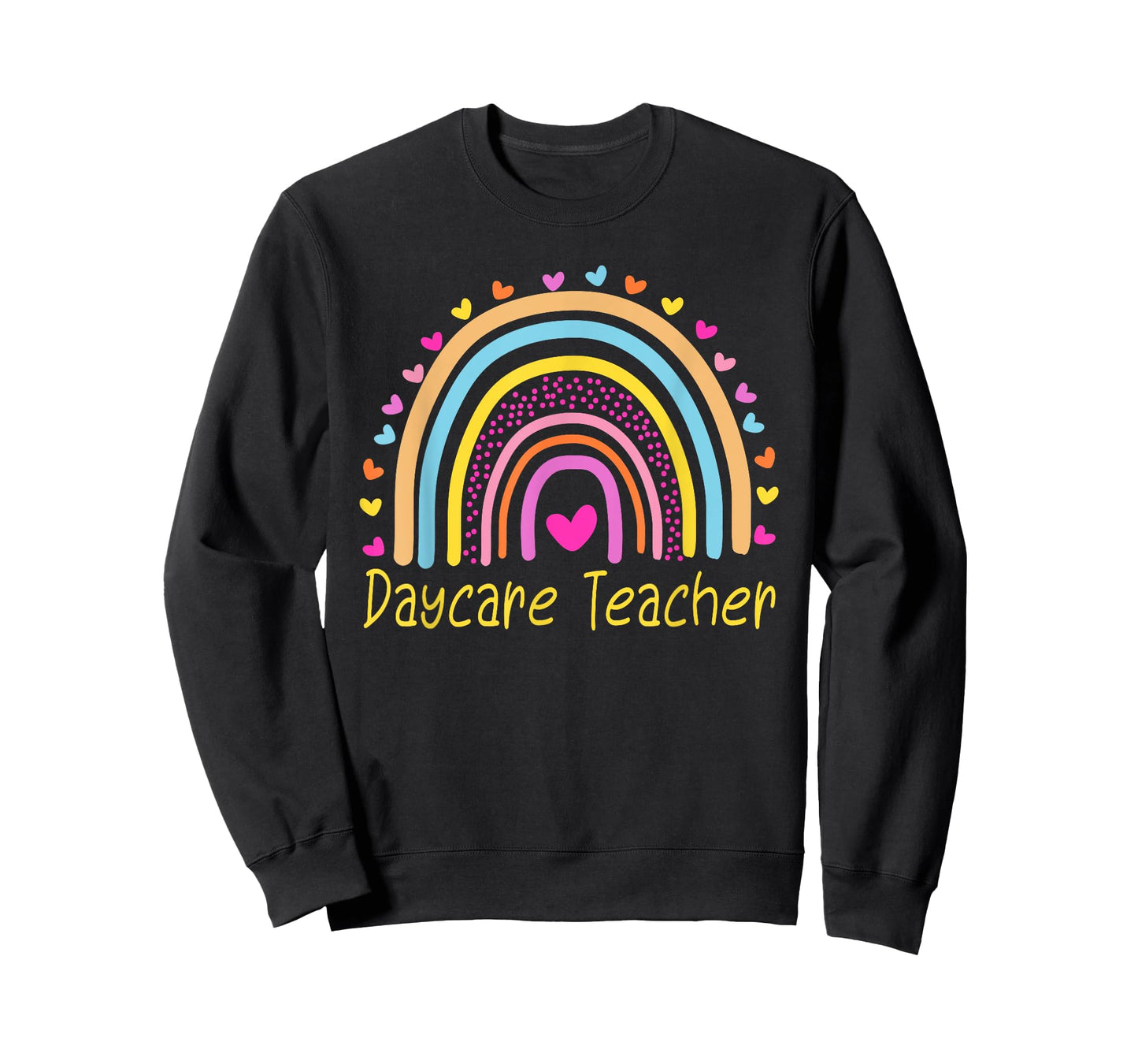 Childcare Daycare Teacher Provider Rainbow T-Shirt