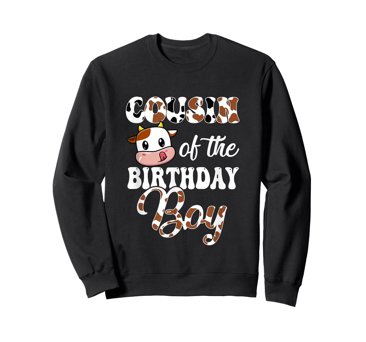 Cousin Of The Birthday Boy Cow Farm 1St Birthday Boy T-Shirt