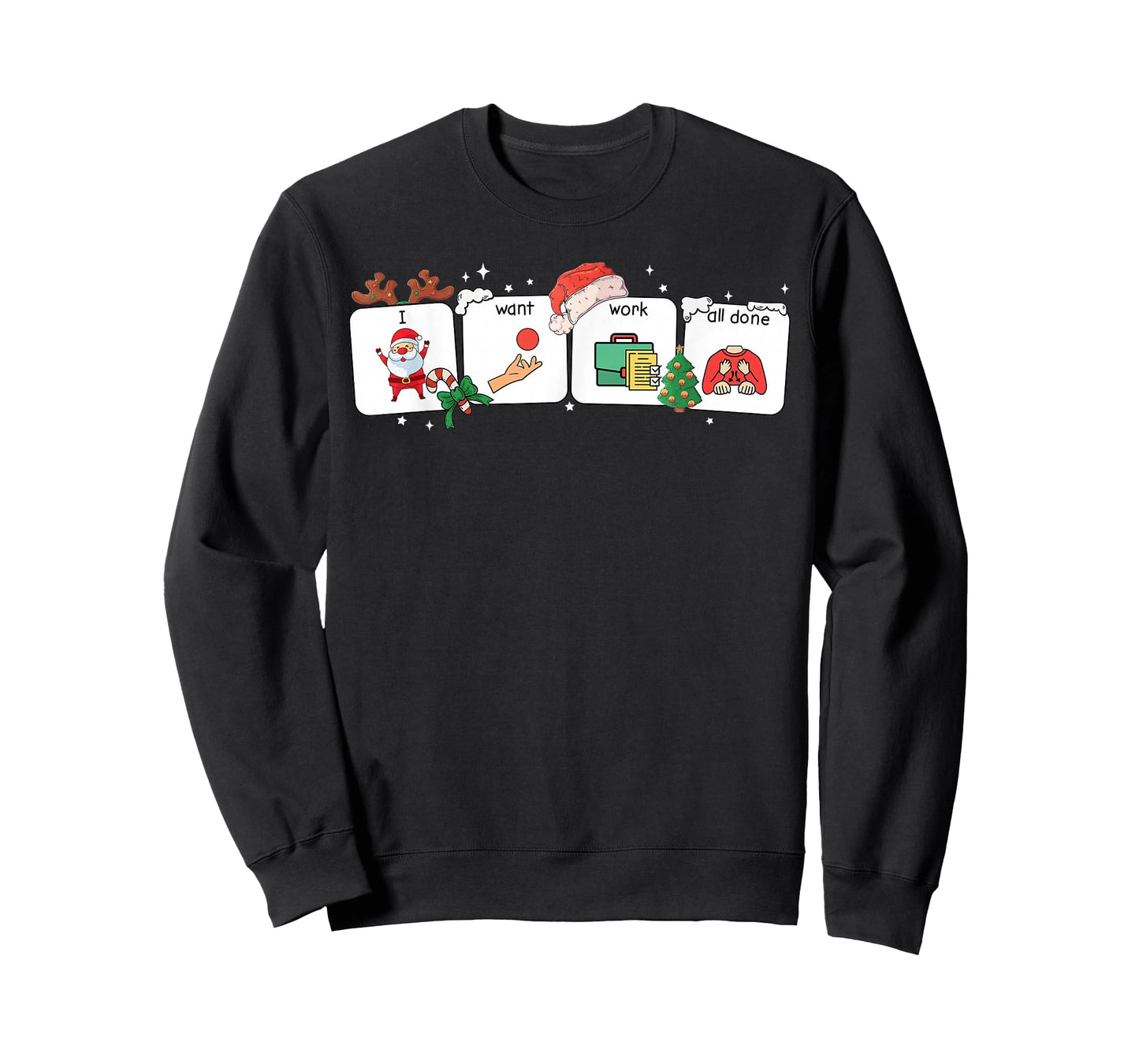 Christmas Santa Special Education Funny SPED Teacher Xmas PJ T-Shirt