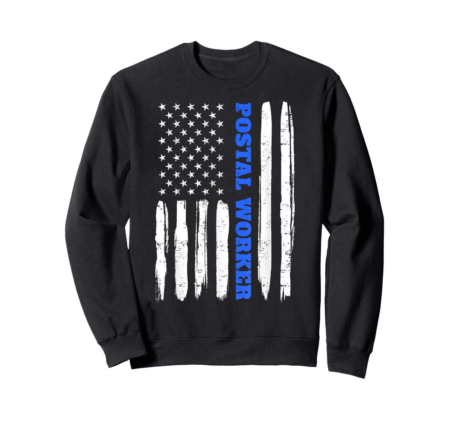 Patriotic Postal Worker American Flag Stars Stripes Postman T-Shirt