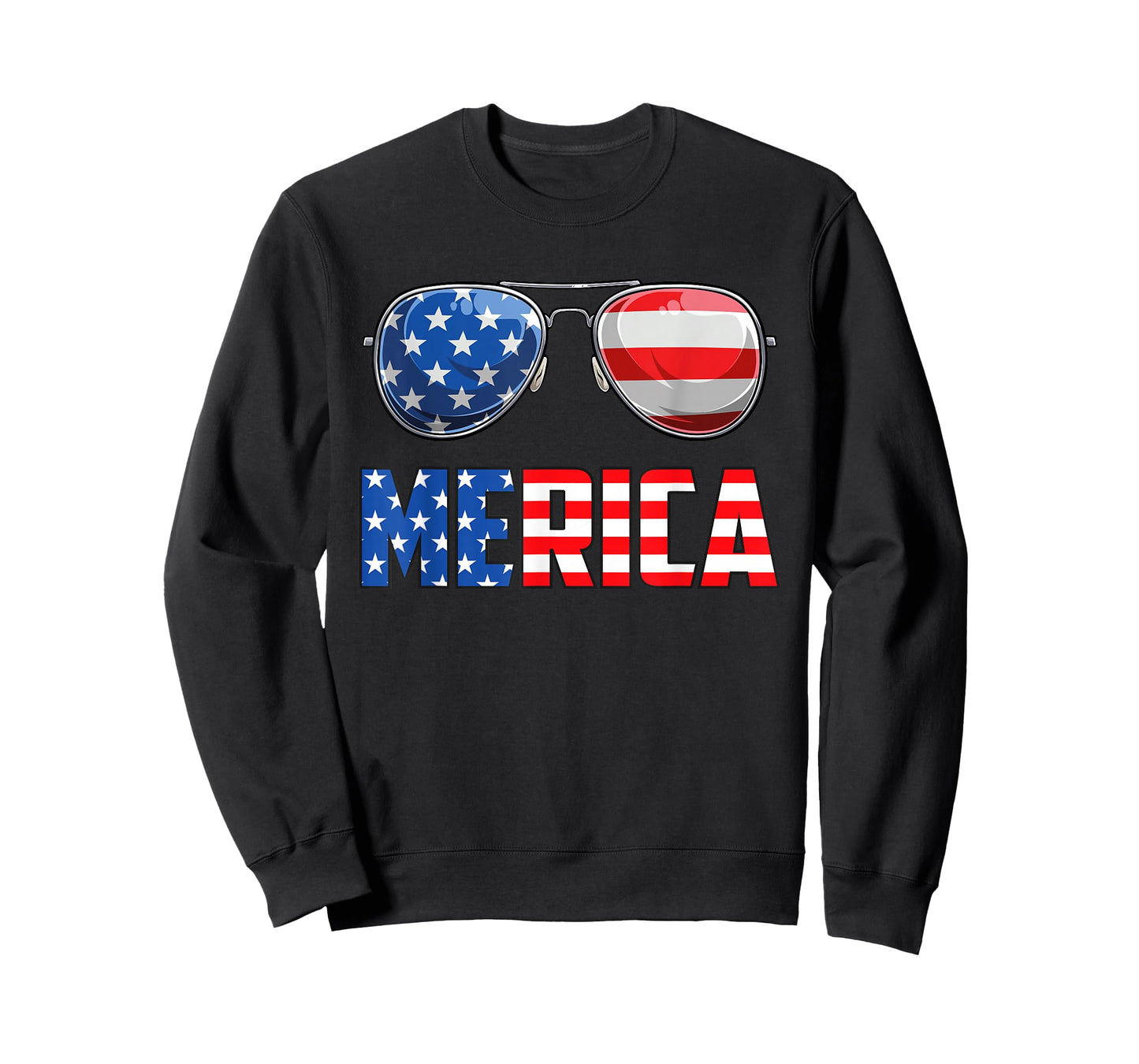 Merica Sunglasses 4th of July for Men Women Kids US T-Shirt