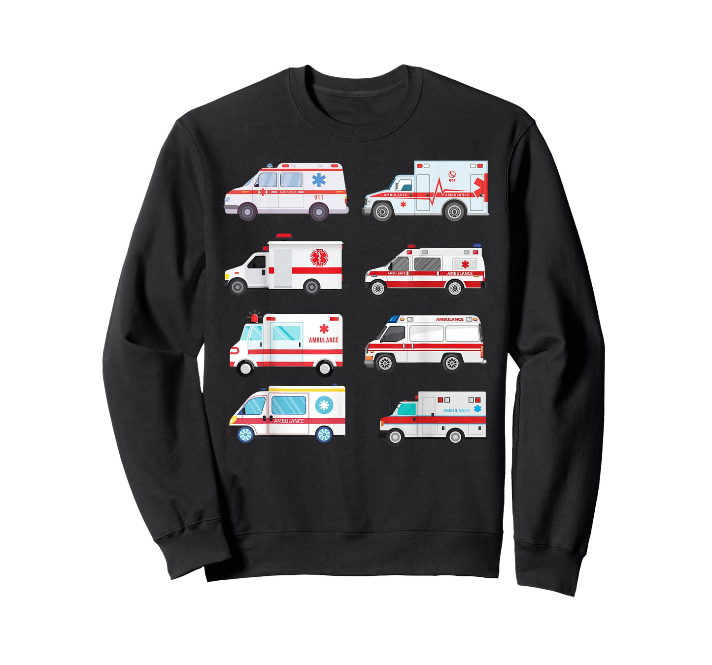 Ambulance Truck Birthday EMT for Boys Girls Toddlers T-Shirt