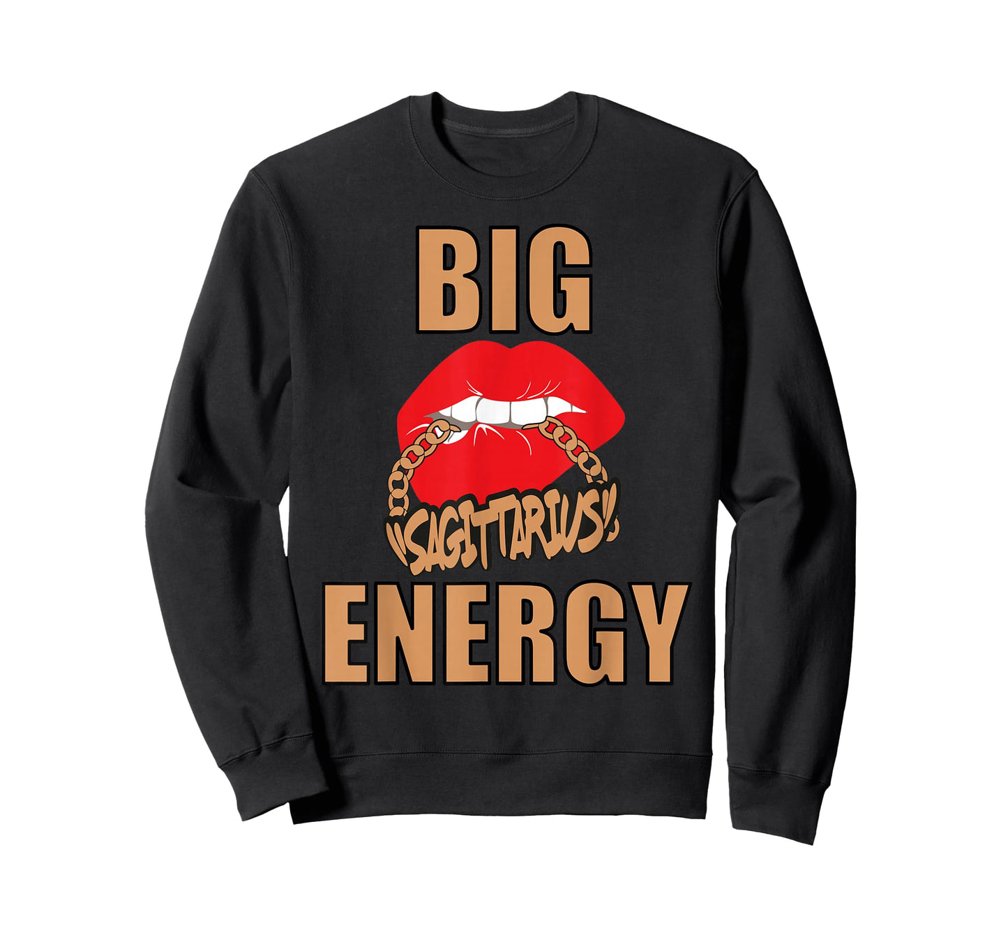 Big Sagittarius Energy Queen Black Women Sexy Melanin Vibes T-Shirt