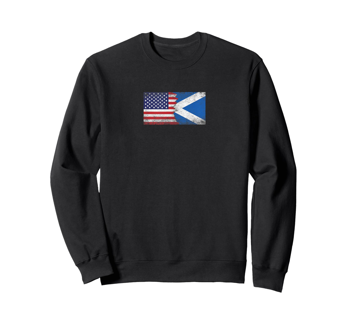 USA & Scotland Flags - United States of America Scot T-Shirt