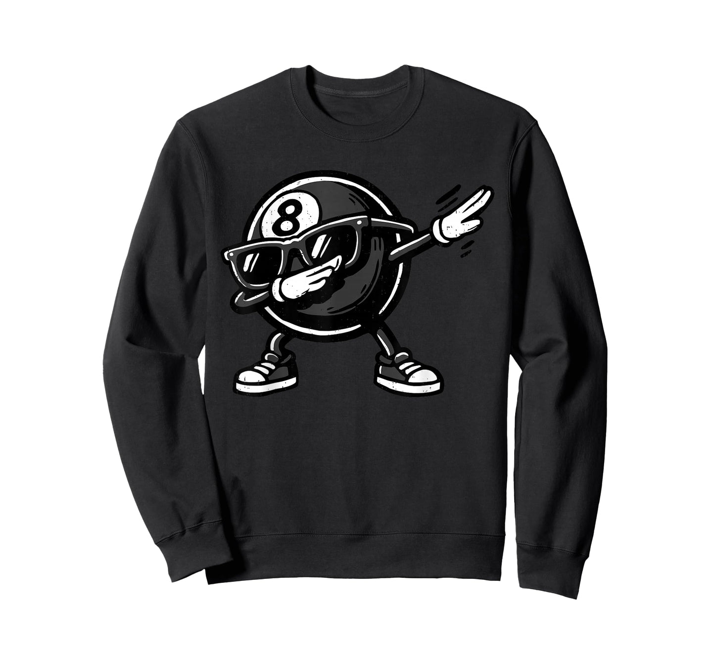 Dabbing 8 Ball Billiard Funny Pool Player Dab Dance T-Shirt