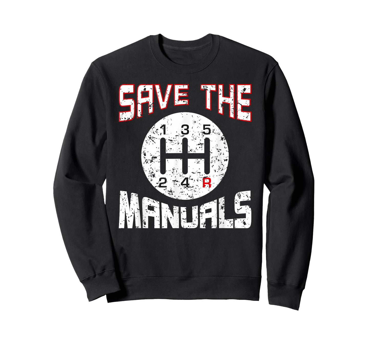 Save The Manuals TShirt Funny Three Pedals Car Guys T-Shirt T-Shirt