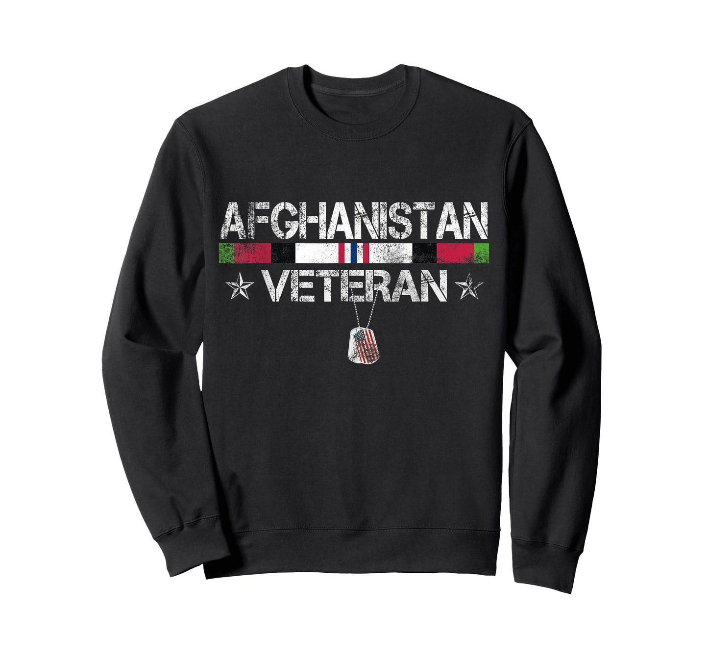 Afghanistan Veteran T-Shirt Vintage Patriotic Veterans Day T-Shirt