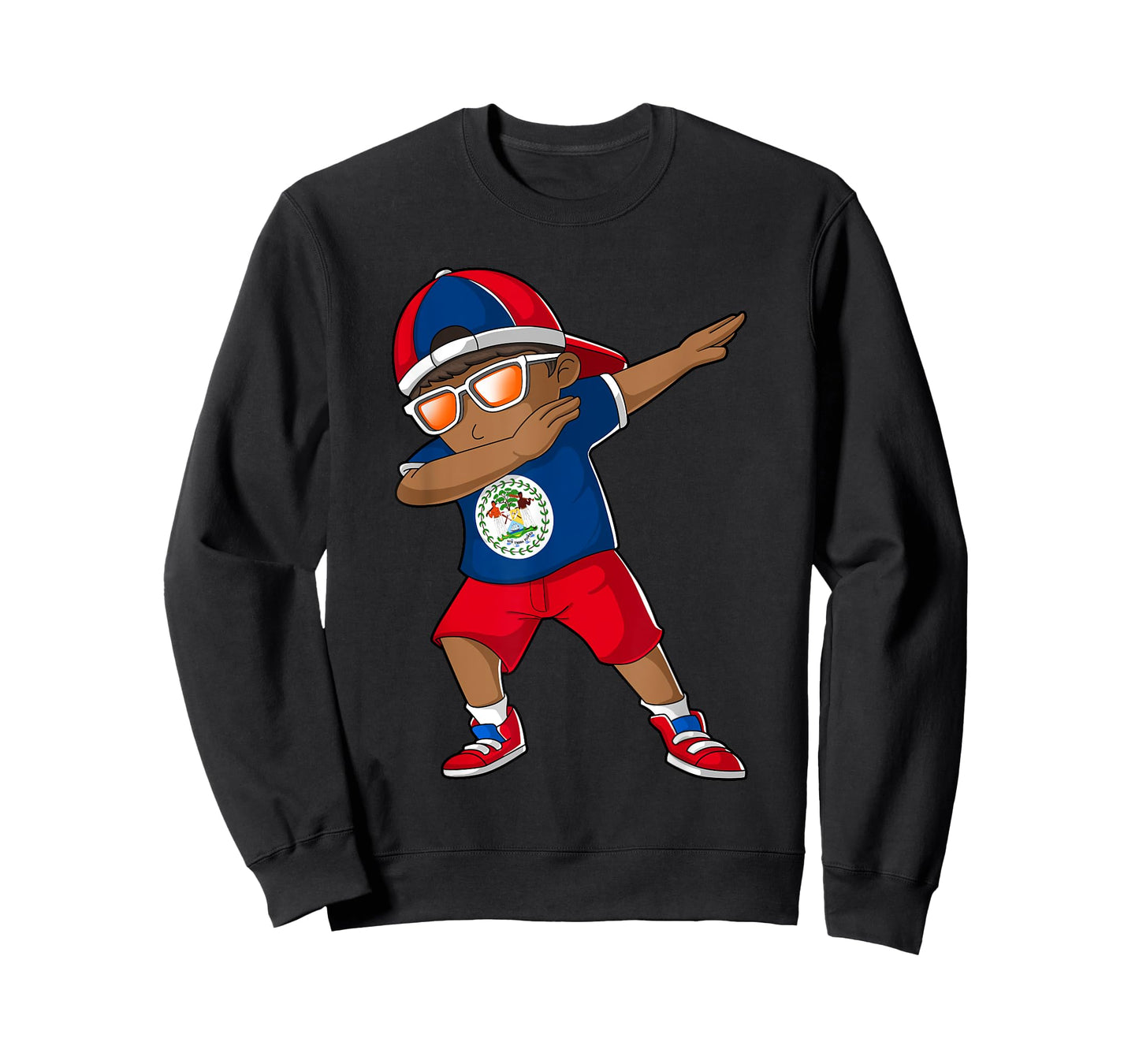 Belizean Boy Belize Kid Patriotism Roots Heritage T-Shirt