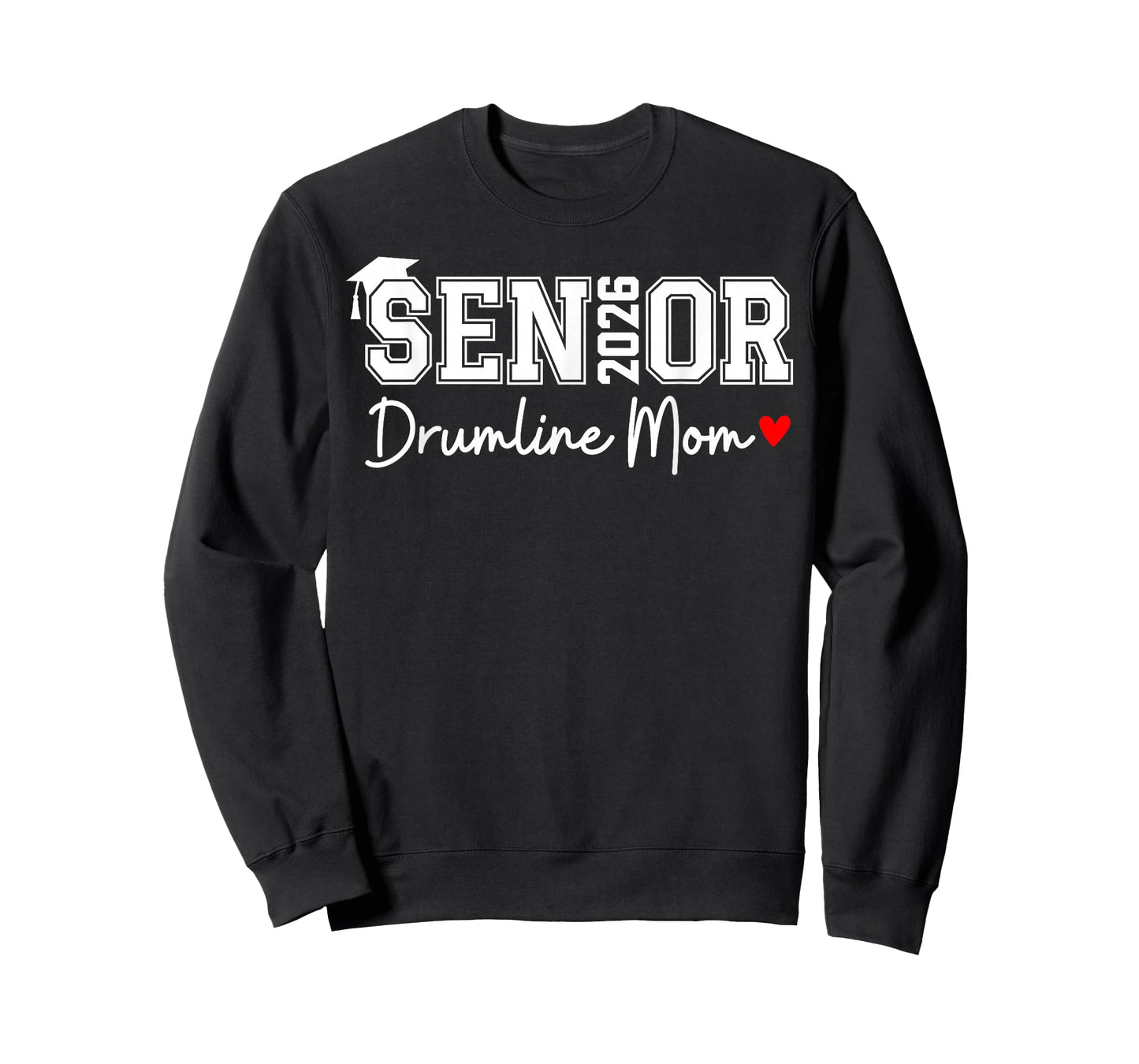 Senior Drumline Mom 2026 Marching Band Graduation Class 2026 T-Shirt