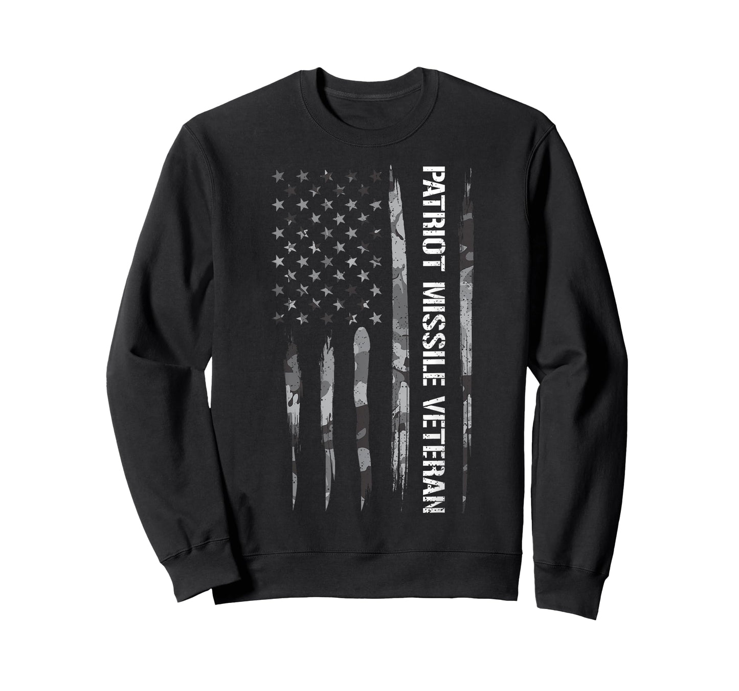 Veteran: Patriot Missile Veteran - American Flag T-Shirt