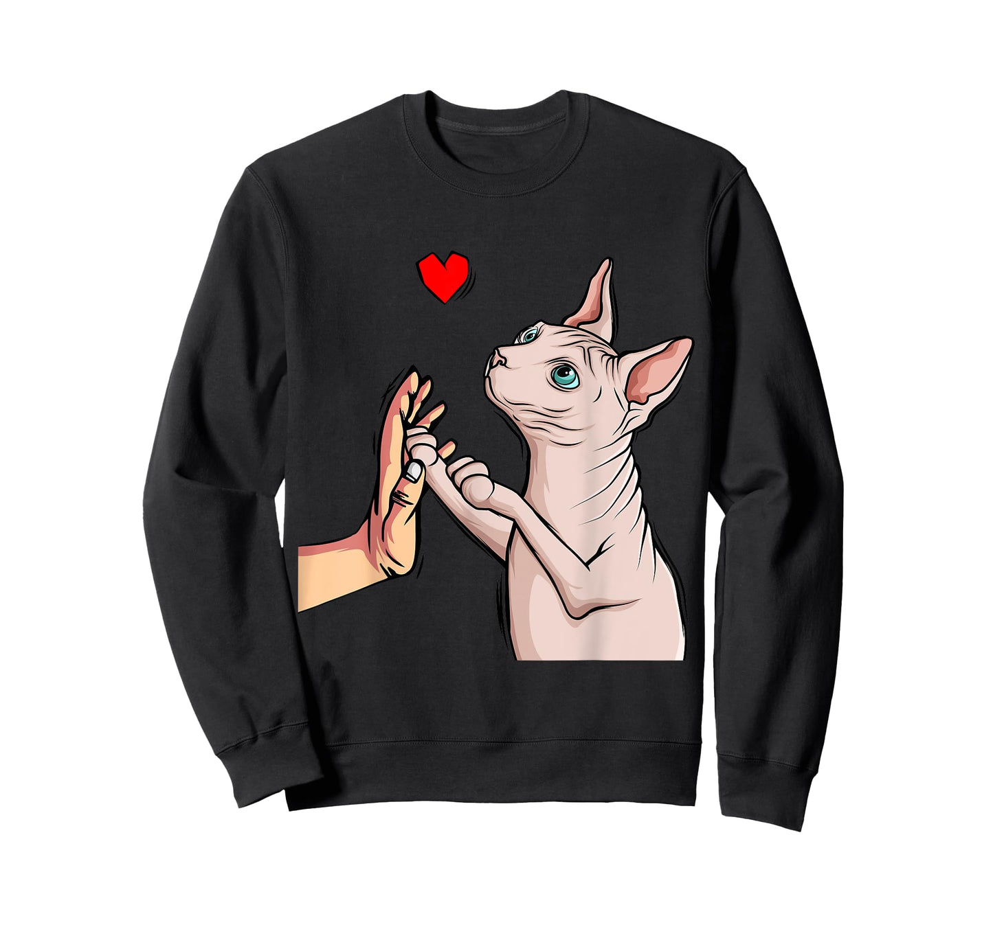 Sphynx Cat Sphinx Hairless Cat Owner Lovers T-Shirt for Men Women Kids