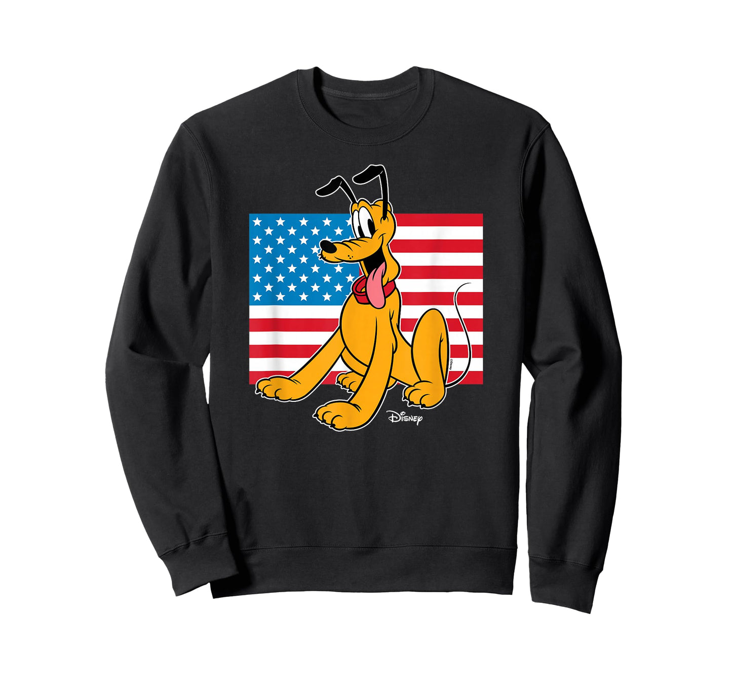 Pluto - Patriotic Americana USA Flag T-Shirt
