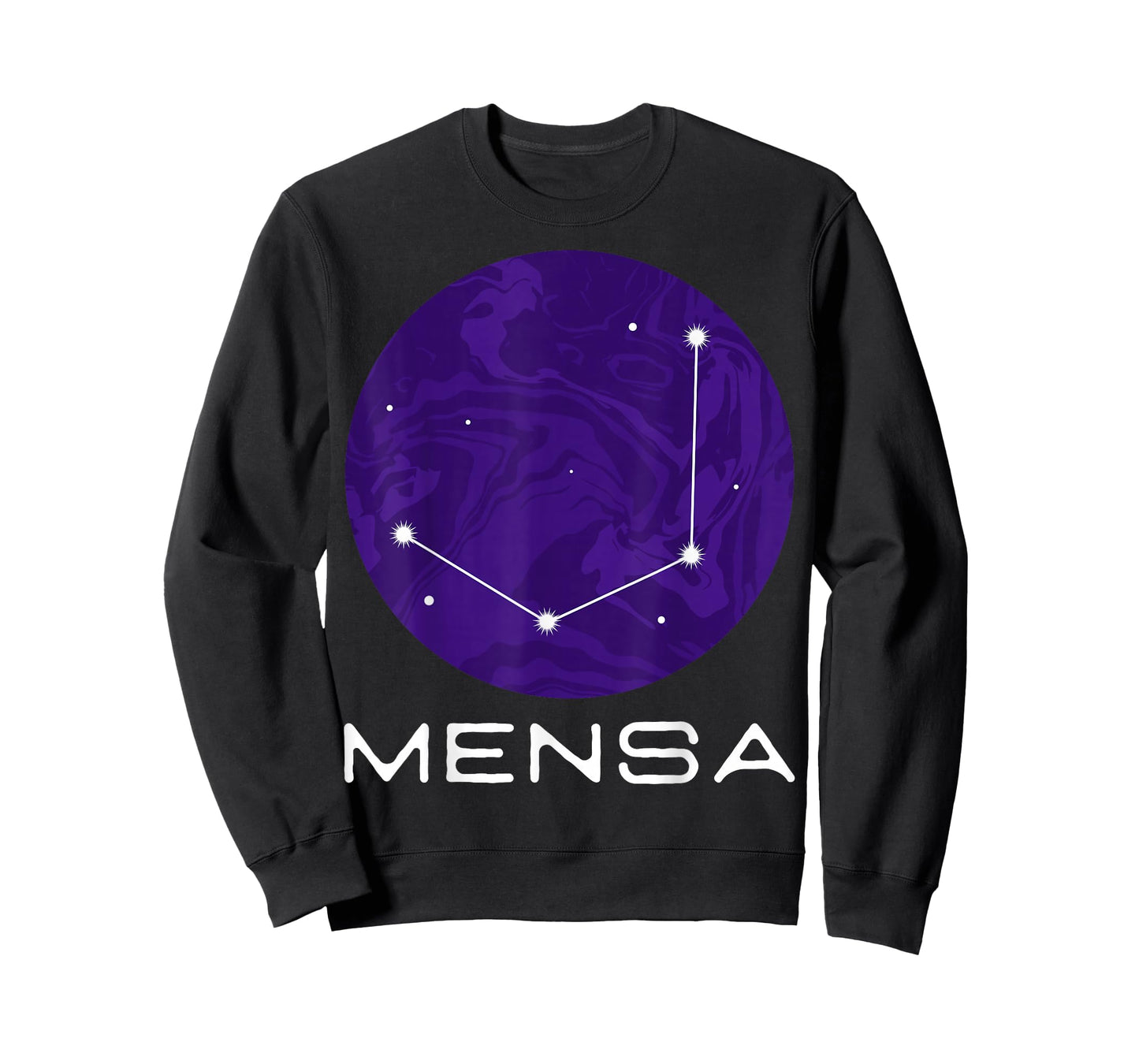 Mensa Constellation Galaxies Astrology Horoscope T-Shirt