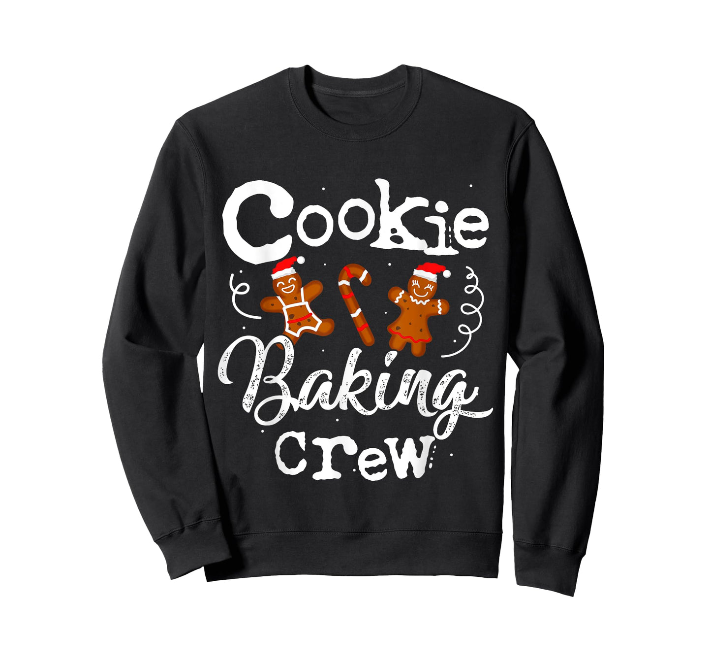 Cookie Baking Crew Baker Bake Kids Women Christmas Baking T-Shirt