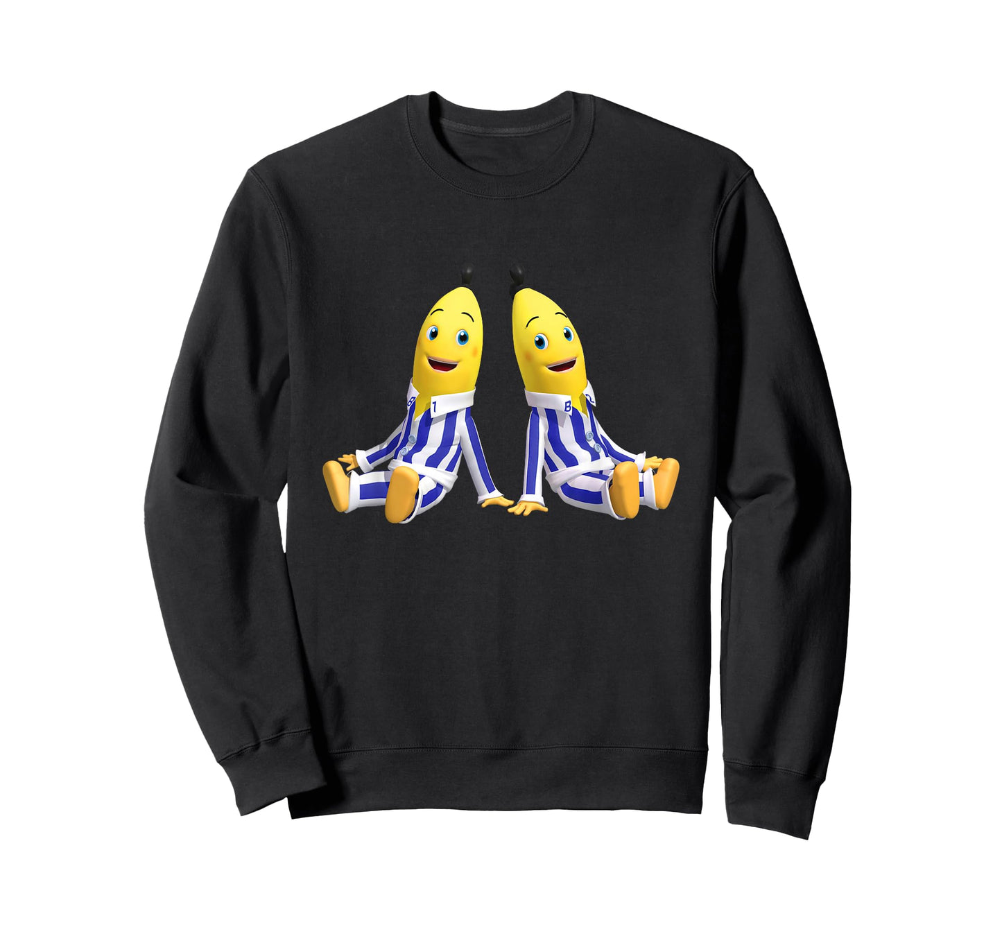 Bananas in Pajamas B1 and B2 Funny Vegetarian T-Shirt T-Shirt