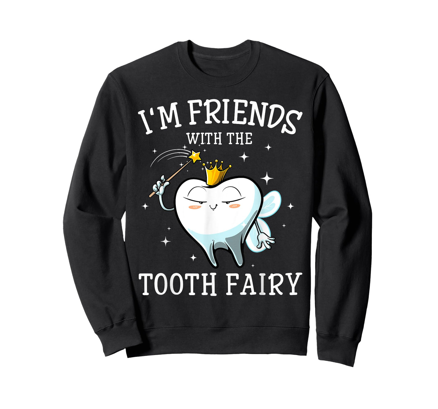 Cool Tooth Fairy Art Men Women Oral Dentist Dental Assistant T-Shirt