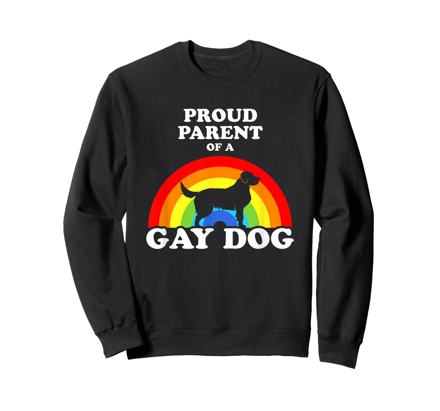 Proud Parent Of A Gay Dog - LGBT Dogs Pride T-Shirt