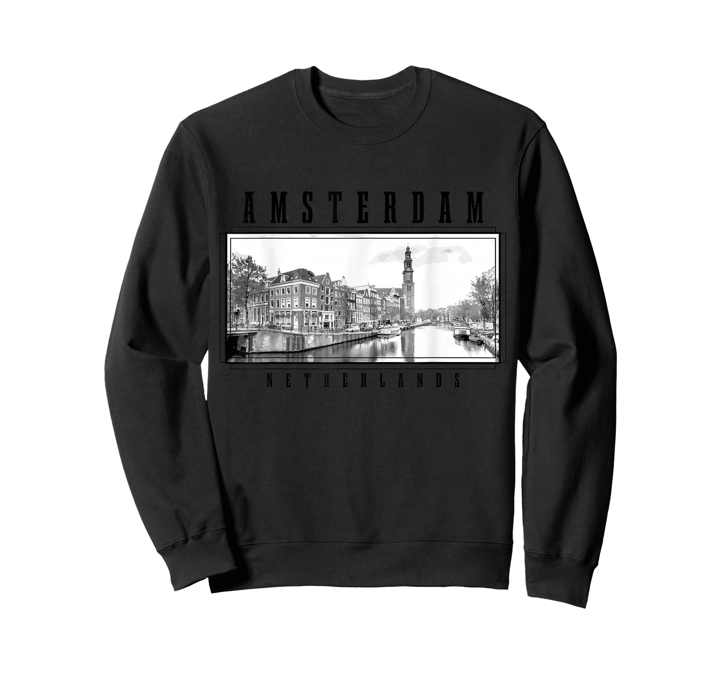 Amsterdam Netherlands Photo Vintage Amsterdam T-Shirt