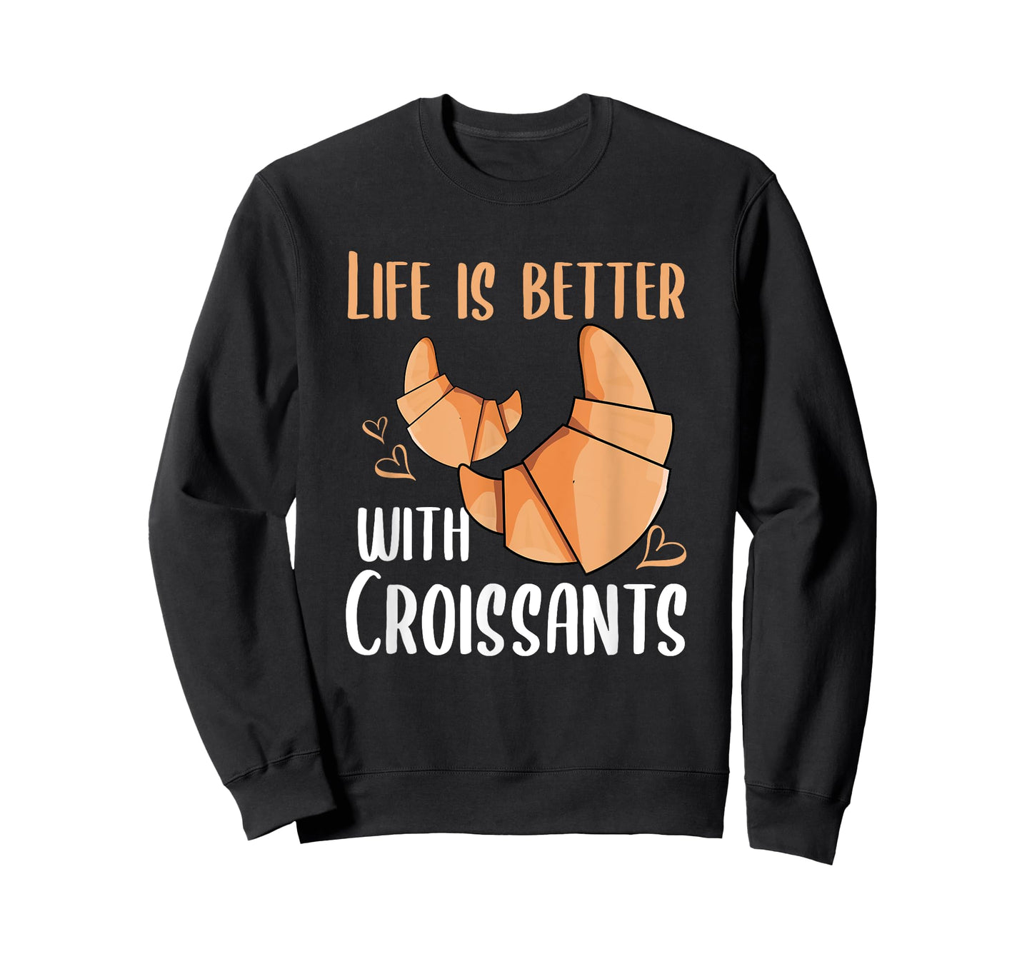 Croissant Lover Morning Breakfast Hobby Baking Funny Baker T-Shirt