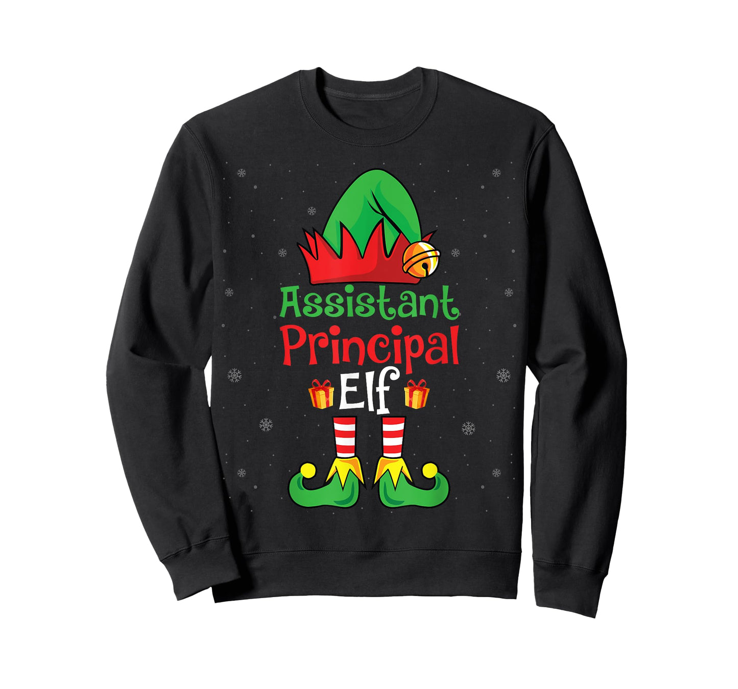 Assistant Principal Elf Xmas Party Christmas Holidays Elf T-Shirt