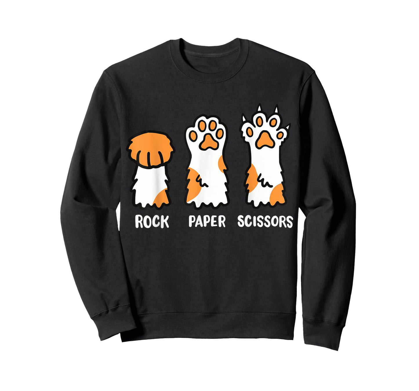 Cat Cats Cat Lover Cat Owner Rock Paper Scissors Funny T-Shirt