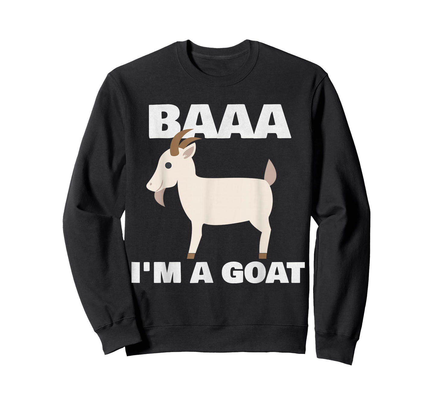 Baa I'm A Goat Costume Animal Funny Halloween Party Goat T-Shirt
