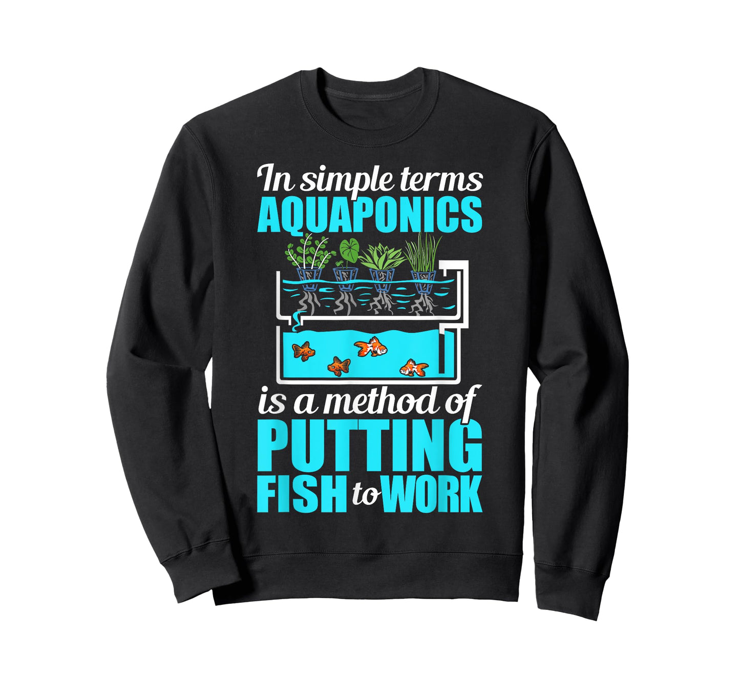 Aquaponic Plants Lover Aquaponic Gardening Aquaponic Farmer T-Shirt