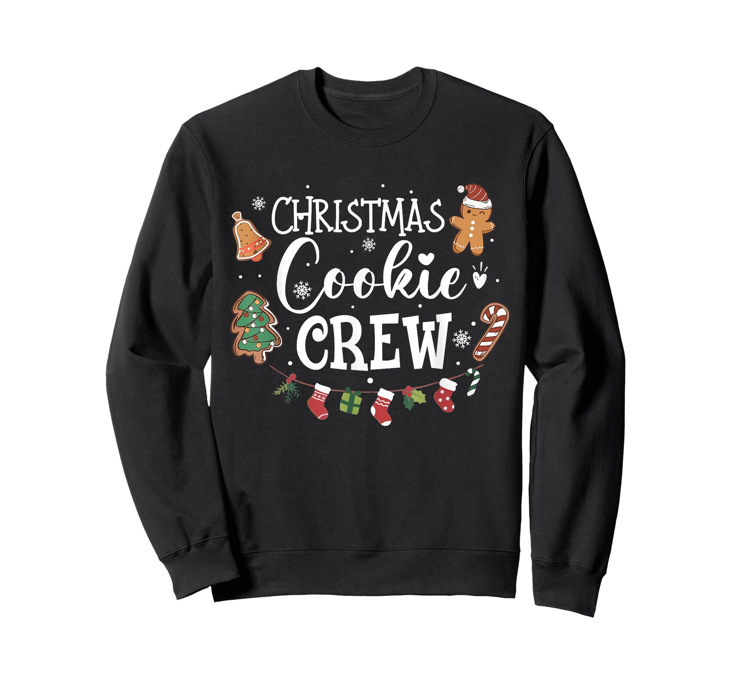 Christmas Cookie Baking Crew Family Baking Team Christmas T-Shirt