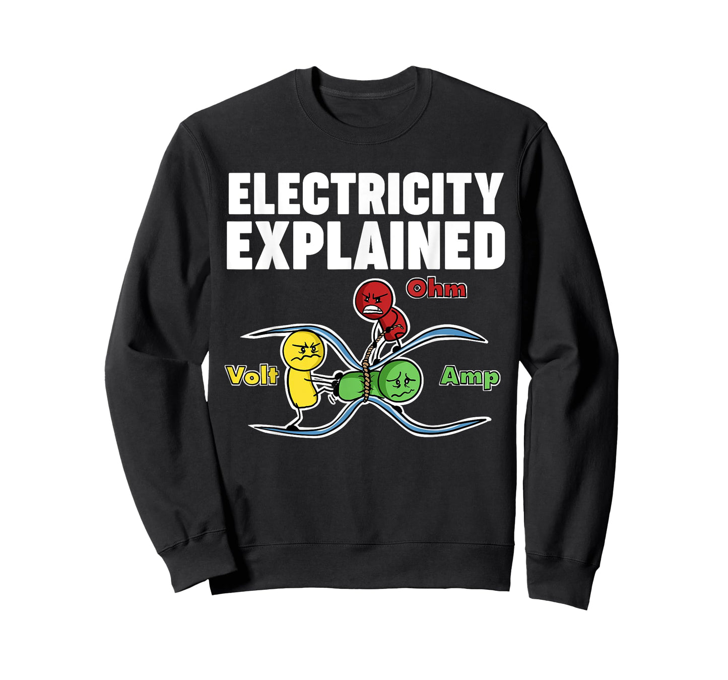 Ohm's Law Electricity Explained T-Shirt