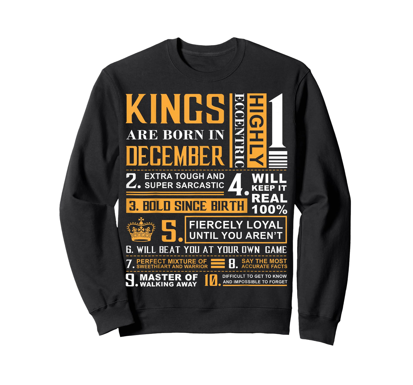 Birthday Gifts - Kings are Born In December T-Shirt T-Shirt
