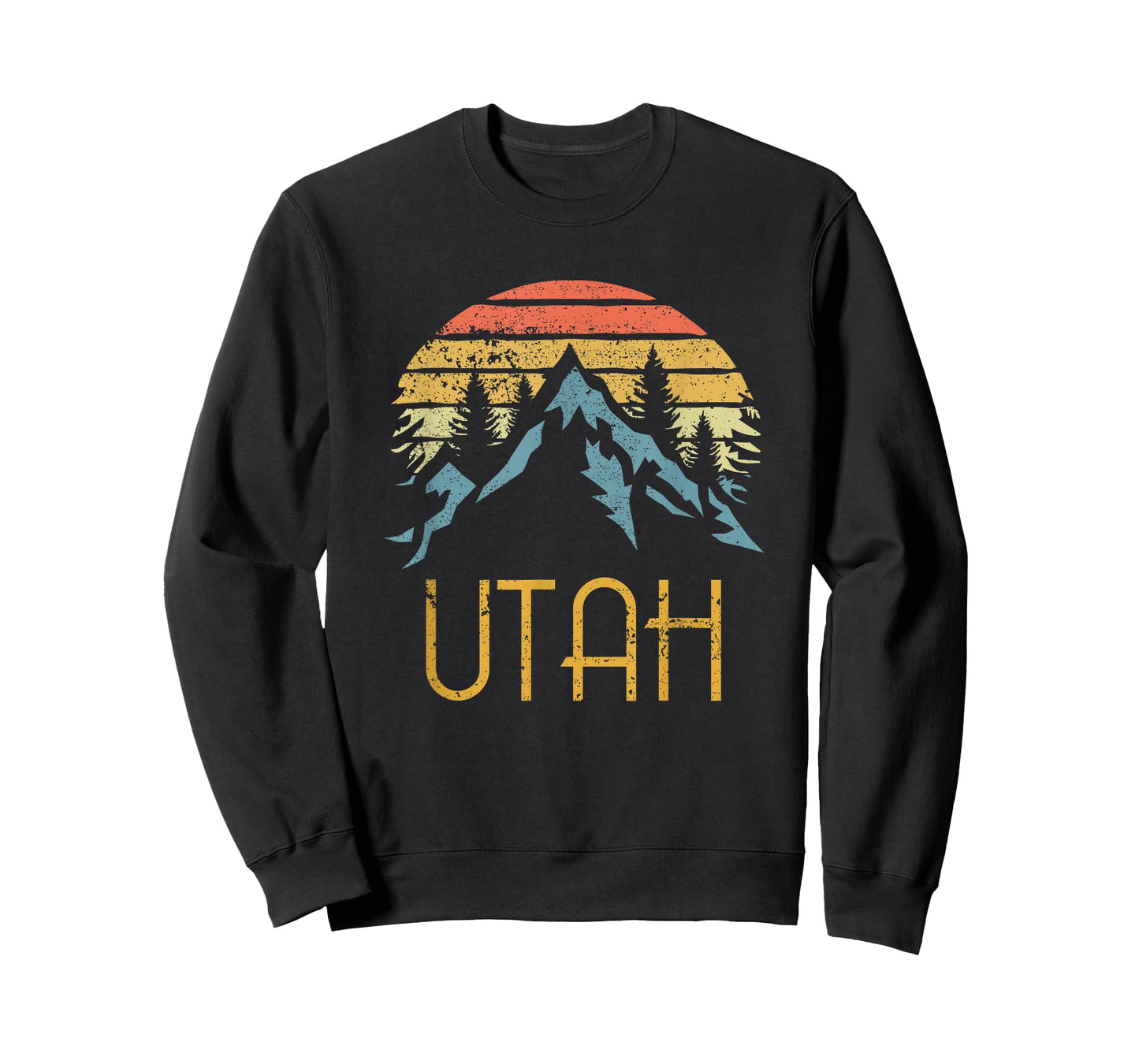 Vintage UT, Utah Mountains Outdoor Adventure T-Shirt T-Shirt