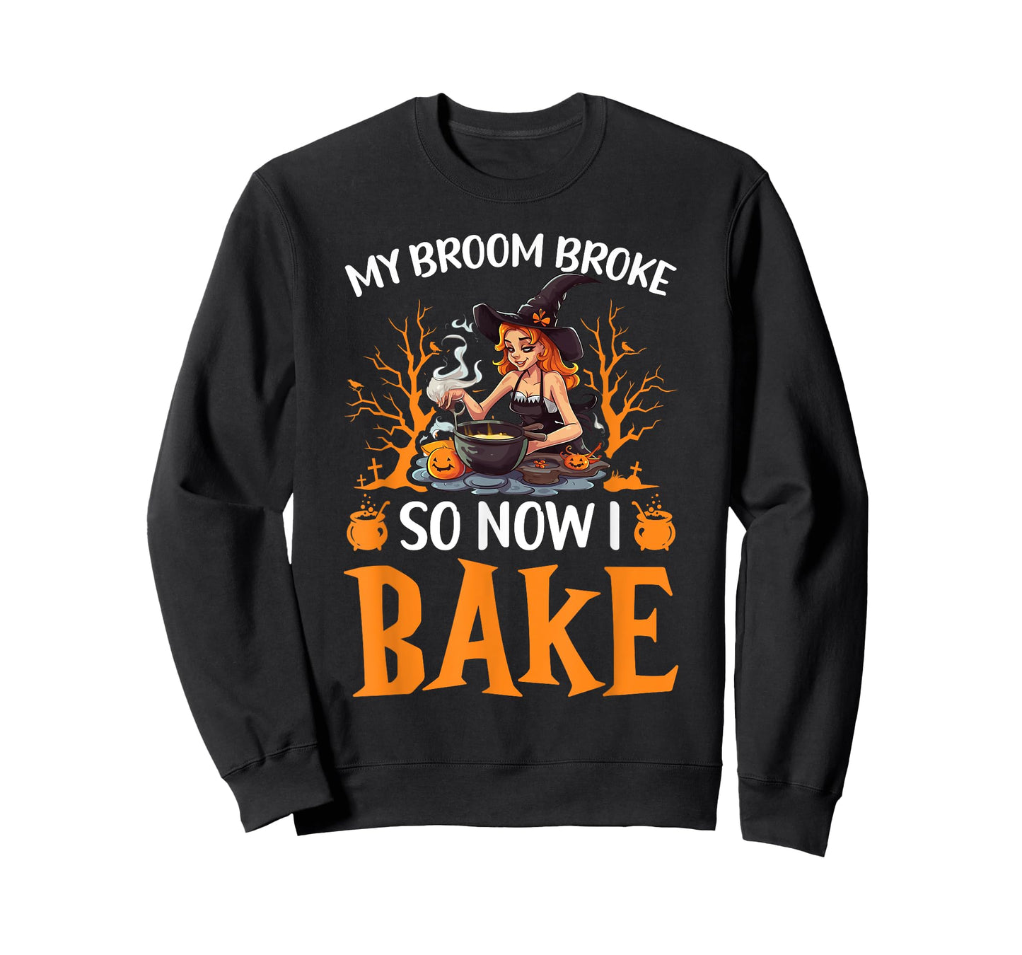 Baking Halloween Trick Or Treat Baker Cupcake Bakery T-Shirt