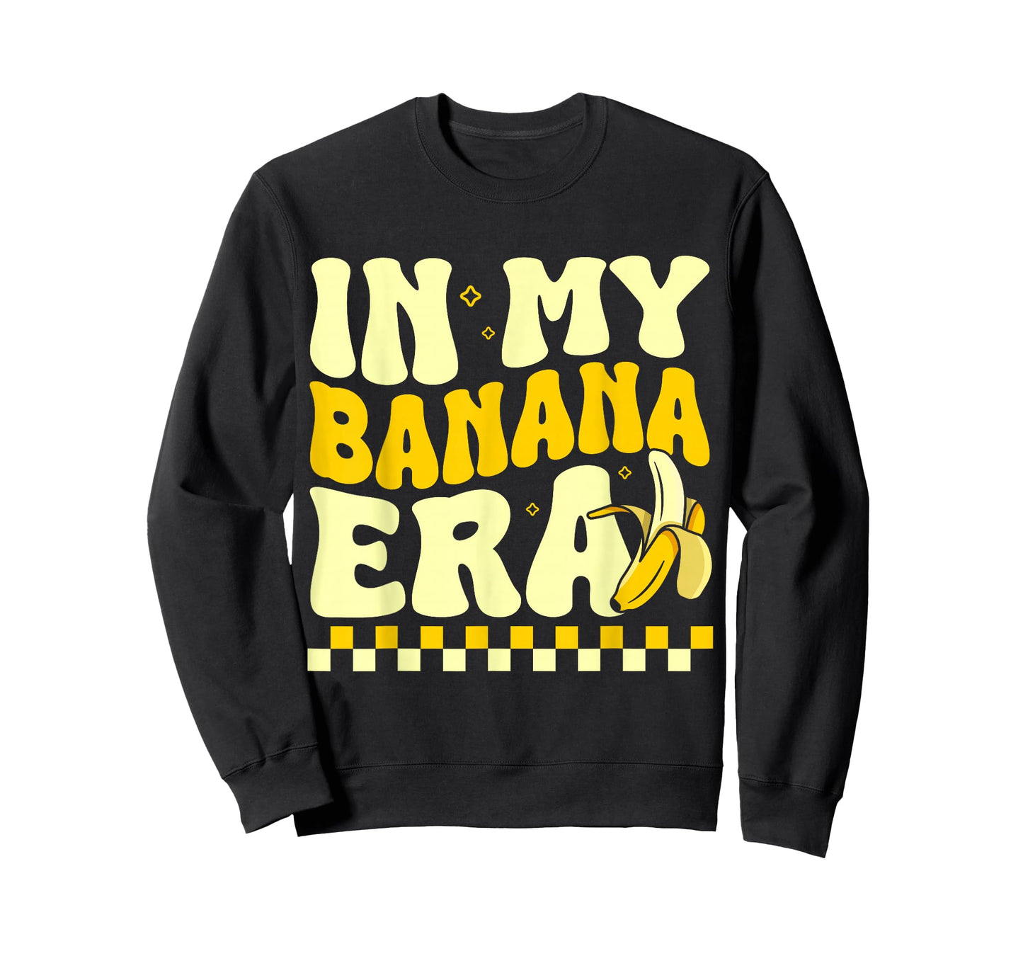 In My Banana Era Retro Groovy Banana Fruit Lover Bananas T-Shirt