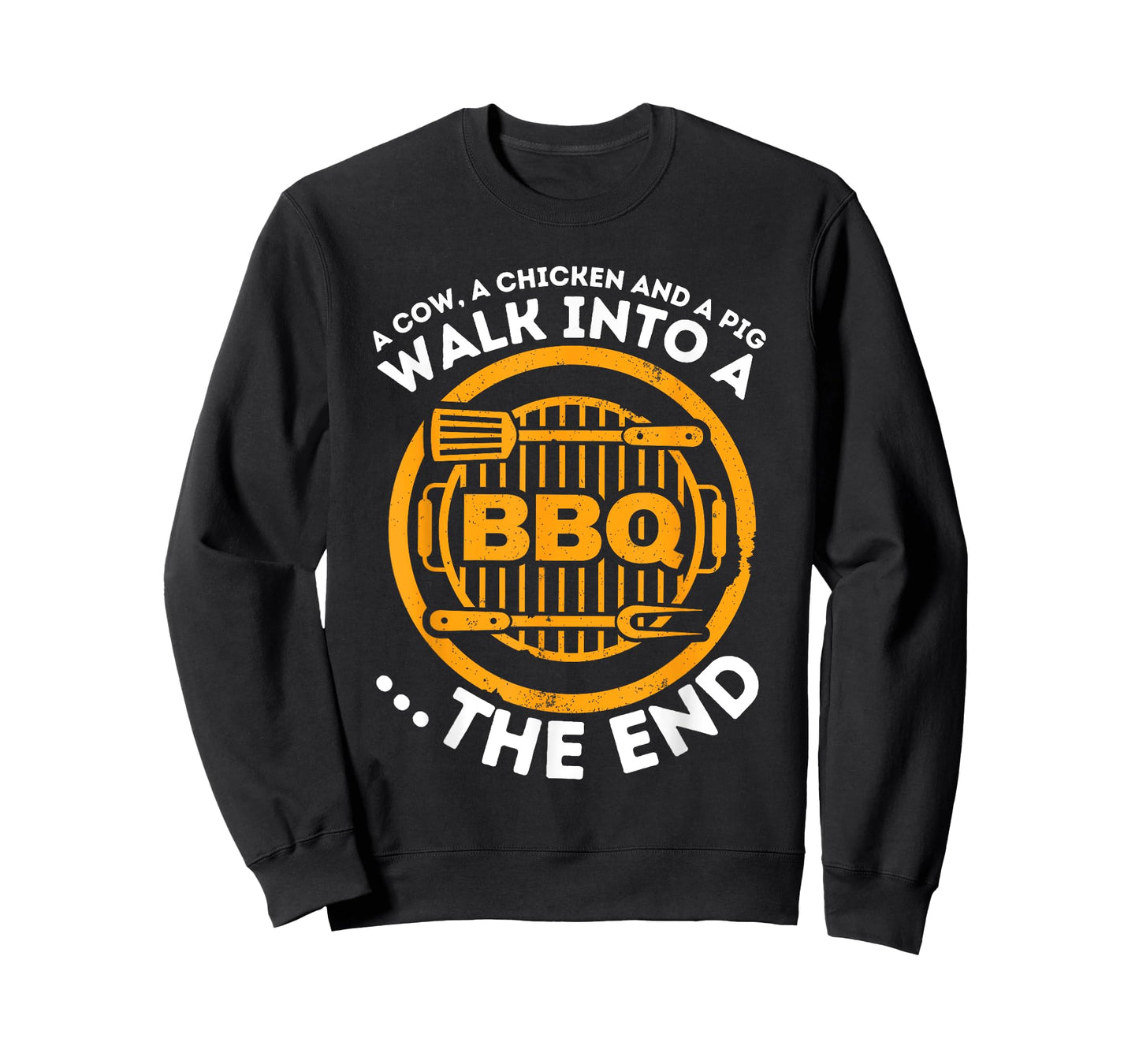A Pig A Chicken And A Cow - Funny BBQ Smoker Barbecue Grill T-Shirt