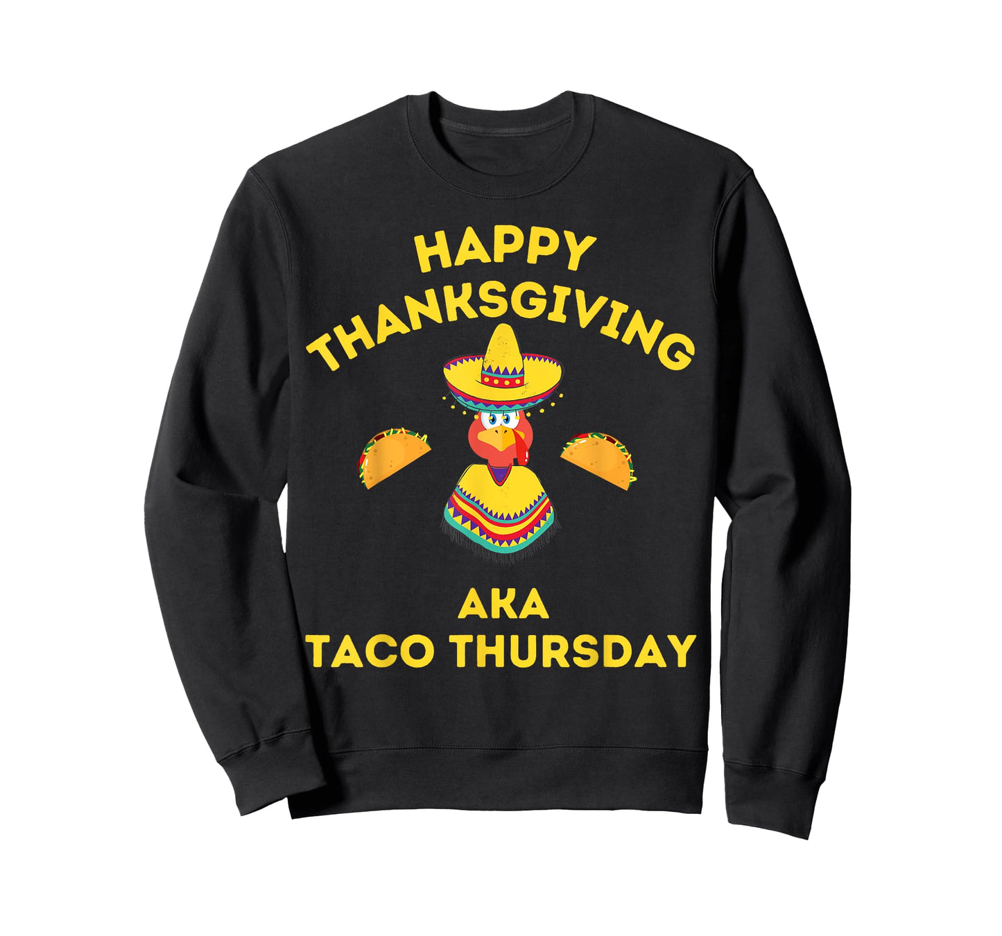 Funny Thanksgiving - Taco Thursday - Turkey Taco T-Shirt
