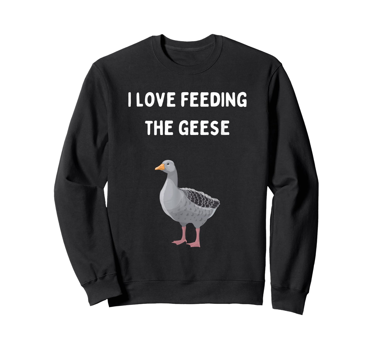 Cute I Love Feeding The Geese Men Women Children T-Shirt