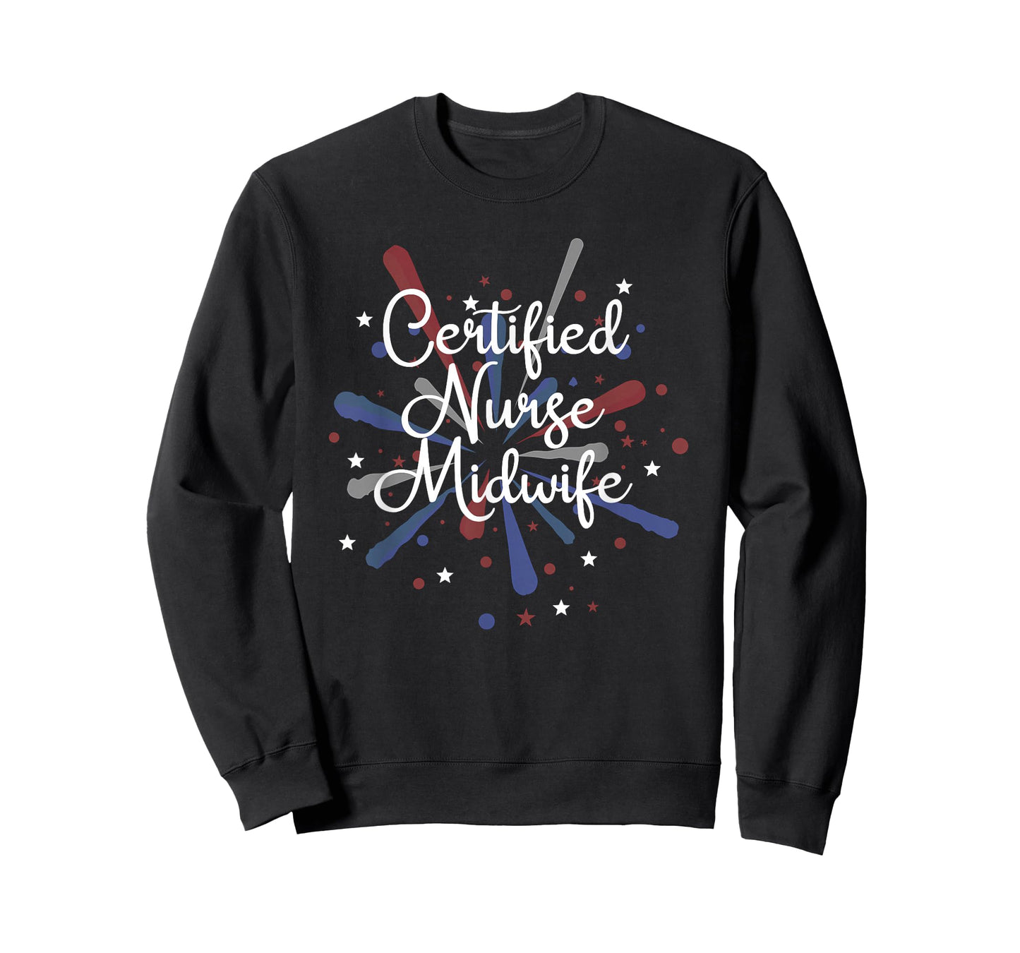 Certified Nurse Midwife Gifts Love Patriotic Nurse T-Shirt
