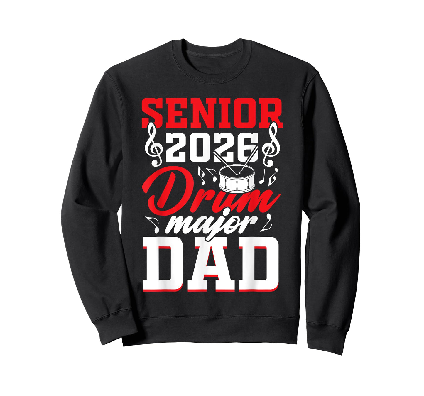 Senior 2026 drum major Dad graduation graduate T-Shirt
